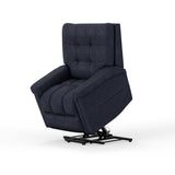 Velour - Power Lift Chair - Blue