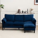 Convertible Combination Sofa With Footstools With Storage