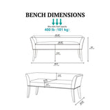 Welburn - Upholstered Bench