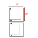 Outdoor Lounge Chairs With Cushions, Weather Resistant - Gray Mix