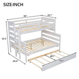 Detachable Design Bunk Bed With Ladder