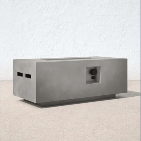 Propane Outdoor Durable Fire Pit Table - Gray