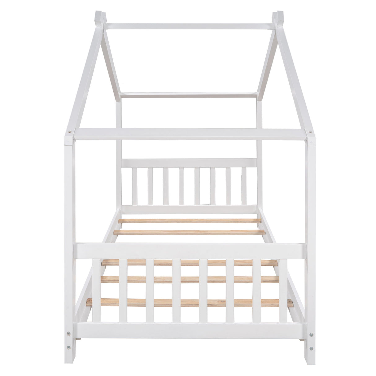 House Platform Bed With Headboard And Footboard, Roof Design