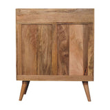 Larissa - T Bar Raised Cabinet - Brown