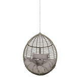 Morris Teardrop - Hanging Chair With Chain And Water Resistant Cushions