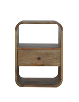 London - Nightstand - Beige Brown