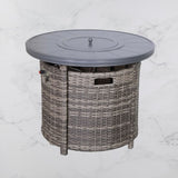 Outdoor Fire Pit Table With Lid