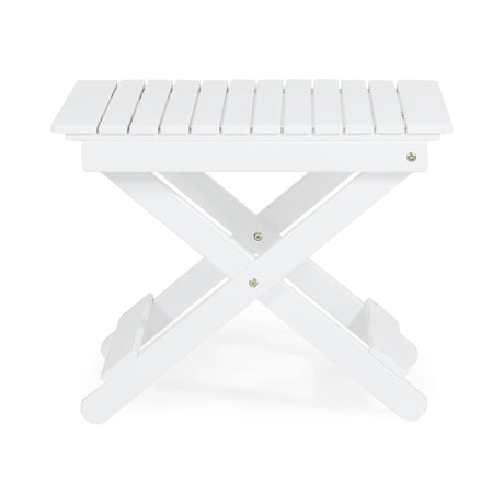 Outdoor Folding Wooden Side Table