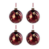 Christmas Ball Glass Decorative Hanging Ball Christmas Tree Ornaments, For Holiday Party Decorations