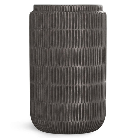 Juno - Cast Aluminum Side Table - Black