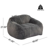 Sezze - Indoor Bean Bag Chair - Gray