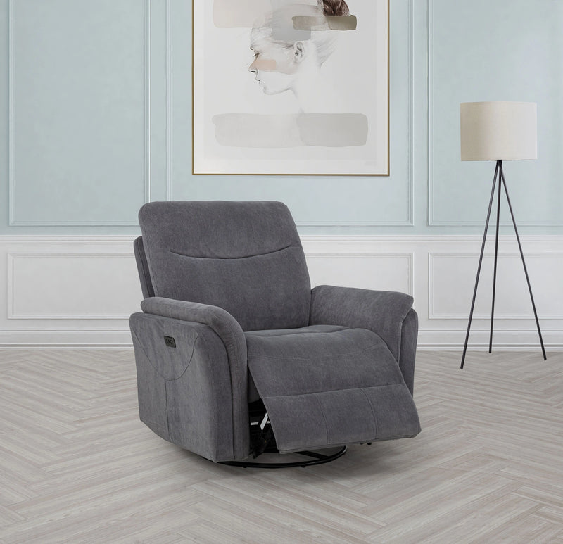 Adler Power Swivel Glider Recliner