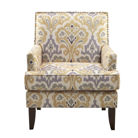 Colton - Track Arm Club Chair With Nailhead Trim