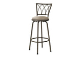 Swivel Bar Stool With Bar Height (Set of 2) - Espresso
