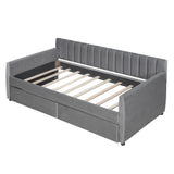 Upholstered Daybed With Slat Support