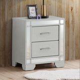 Madison - Nightstand - Silver Champagne