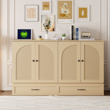 Murphy Bed With Large Drawers