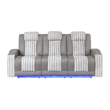 Duran - Power Reclining Sofa With Power Headrest