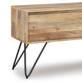 Hunter - Handcrafted TV Media Stand - Natural