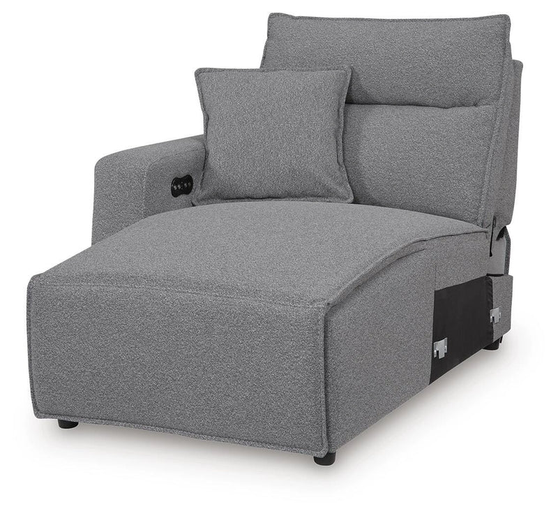 Modmax II Power Reclining Sectional with Chaise and Consoles
