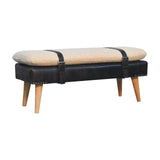 Buffalo - Hide Leather Bench