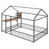 House Frame With Desk, Shelves, Power Outlets And USB Ports