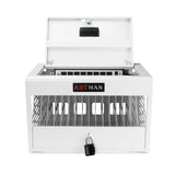 16 Bay Charging Cabinet For Laptop book, Locking Charging Station