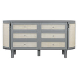 Murphy Bed With Hidden Storage & Modern Woven Design