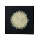 Camilla - Square Shadow Box Wall Decor - Black White