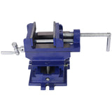 Industrial Quality Cross Slide Vise, Drill Press Metal Milling 2 Way X - Y