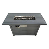 Outdoor Fire Pit Table With Lid Fuel Versatility