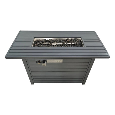 Outdoor Fire Pit Table With Lid Fuel Versatility