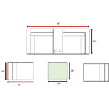 Outdoor Wicker Seating Group With Cushions