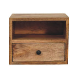 Solis - 1 Drawer Wall Mounted Nightstand