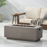 Contemporary Outdoor 40,000 Btu Propane Fire Pit