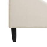 Aspen - Vertical Tufted Modern Headboard Platform Bed Set