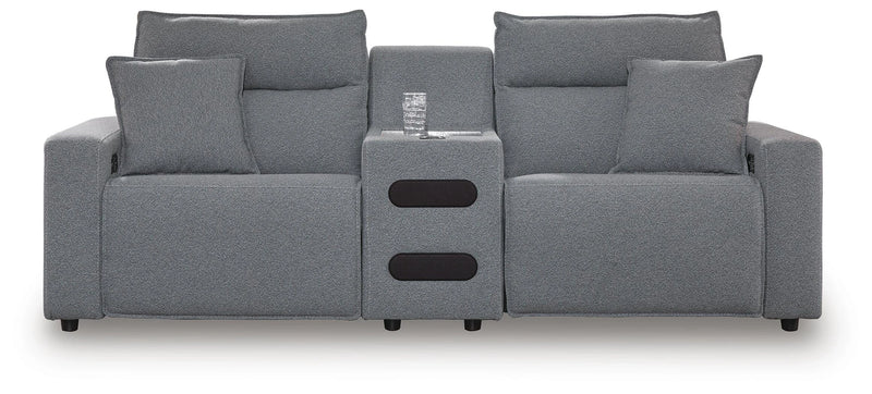Modmax II Power Reclining Sectional with Audio Console