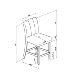 Magaly - Bar Stools (Set of 2) - Dark Gray