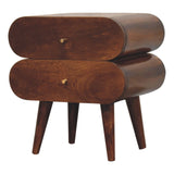 Bubble Nightstand - Brown