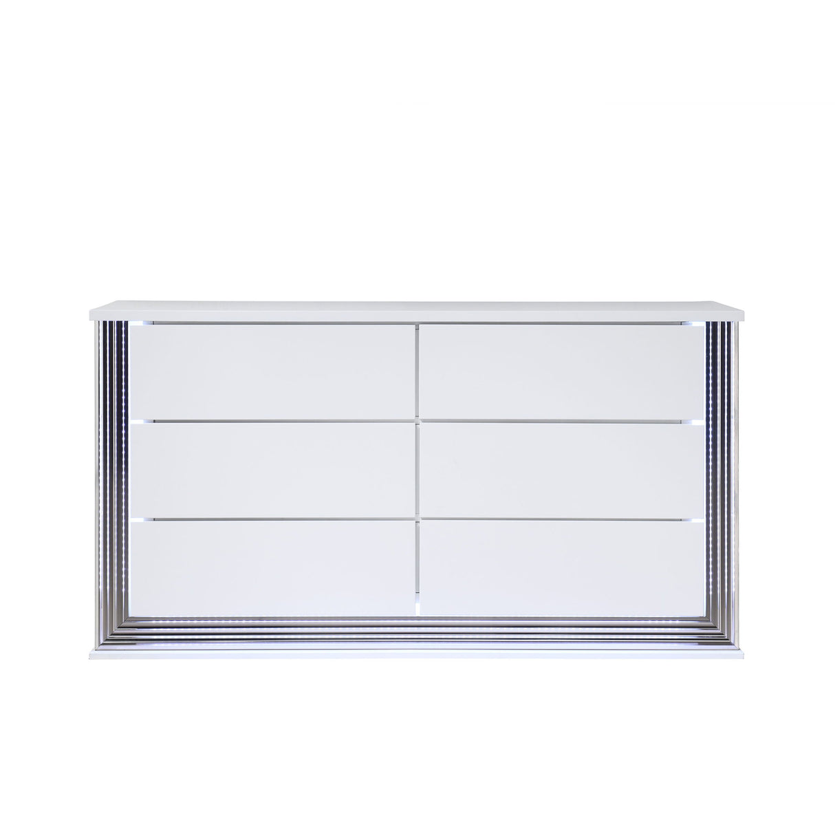 Moon - 5 Pieces Bedroom Set With LED Accent