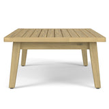 Palmetto - Outdoor Coffee Table - Light Teak