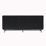 Modern Fluted Door Minimalist Storage Sideboard