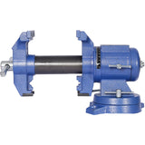 Heavy Duty 5" Multi Jaw Rotating Bench Vise With 360 Degree Swivel Base And Head