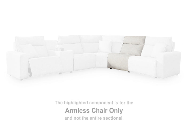 Modmax II Power Reclining Sectional with Chaise and Audio Console