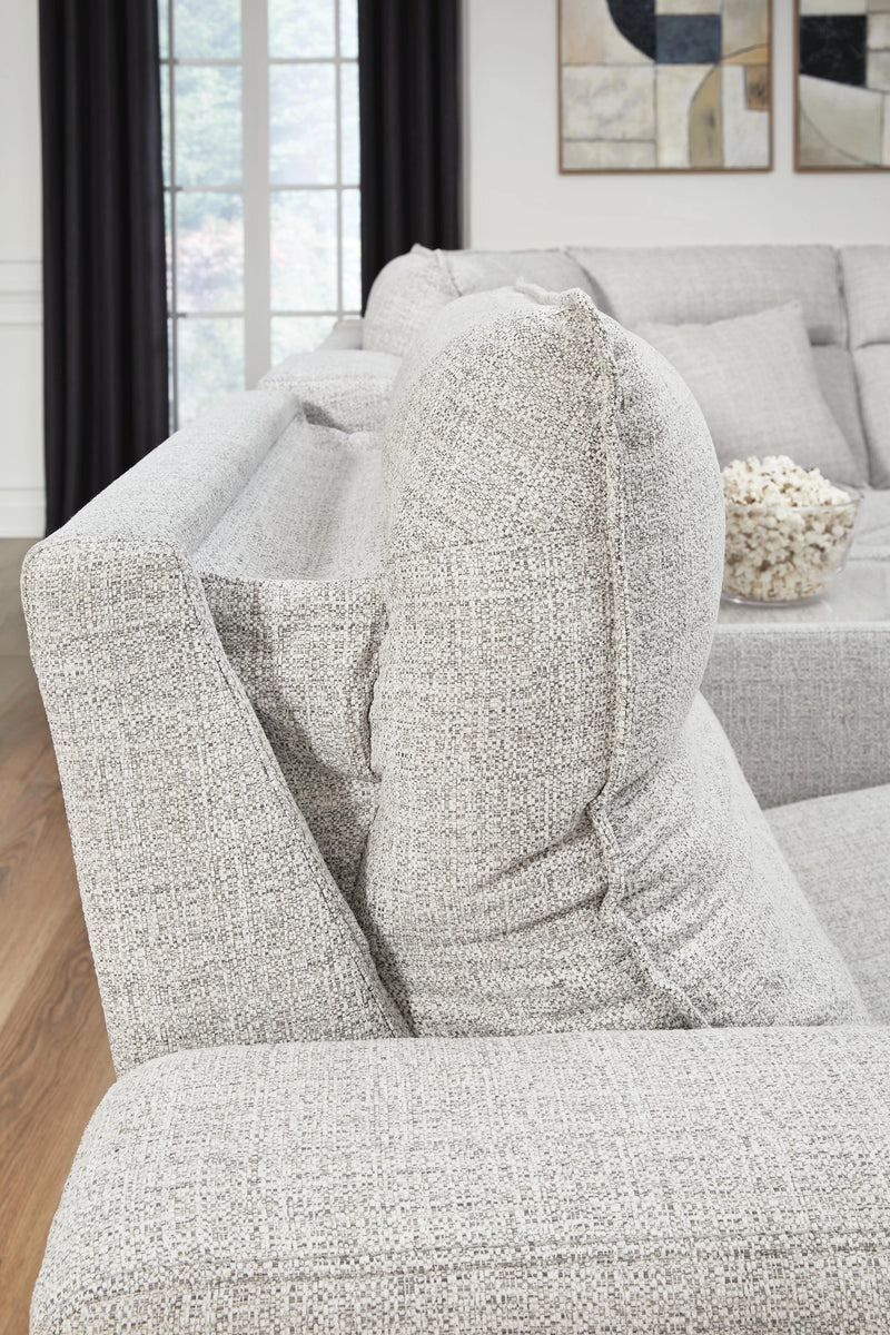 Modmax II Reclining Sectional with Chaise and Audio Console