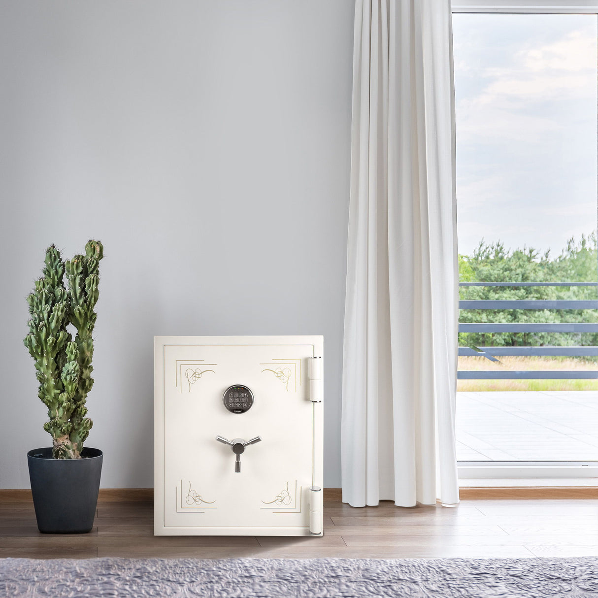 Keypad Fireproof Protection Jewelry Safe