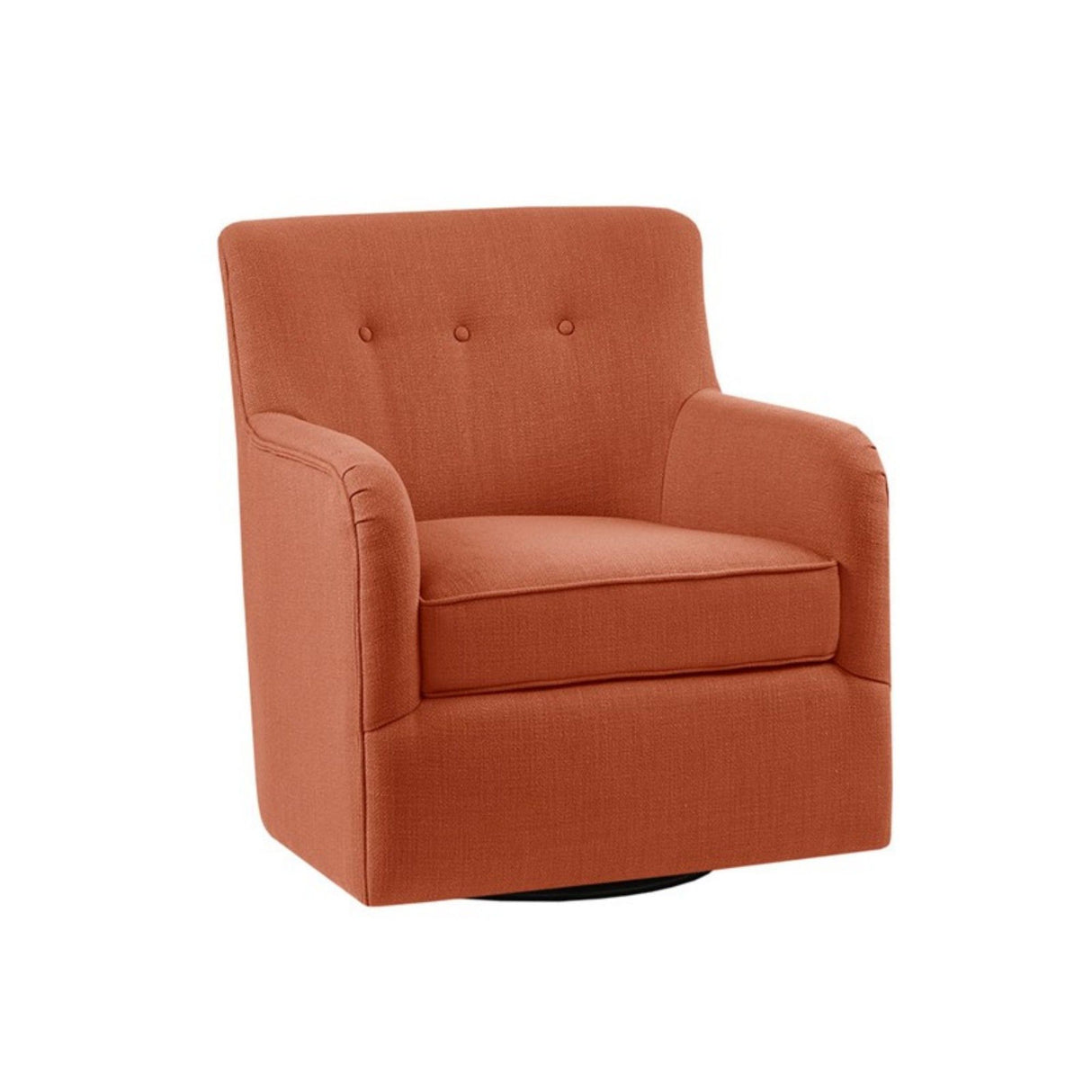 Adele - Swivel Chair With Button Tufted Back