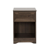 Broxon - Rustic Drawer Nightstand