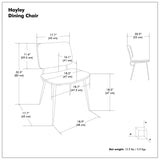 Hayley - Ergonomic Dining Chair (Set of 2)