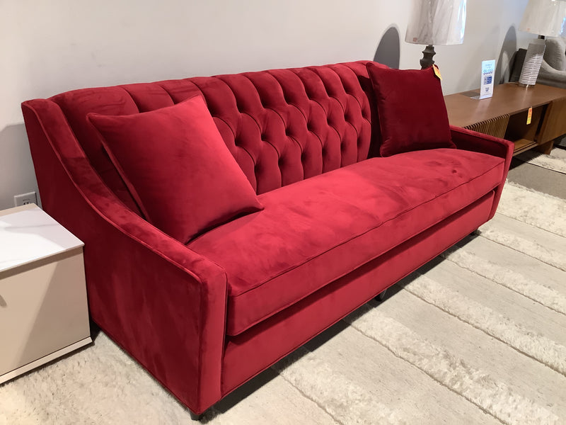 Red Chesterfield Sofa